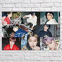 Плакат "Stray Kids, SKZ", 40×60см