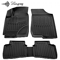 Резиновые 3D коврики в салон на Hyundai Elantra (HD) 2006-2011 Stingray