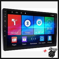Универсальная автомагнитола 2Din экран 9'' 4/32Gb Магнитола K802 Android 12 Bluetooth Wi-Fi Carplay + Камера
