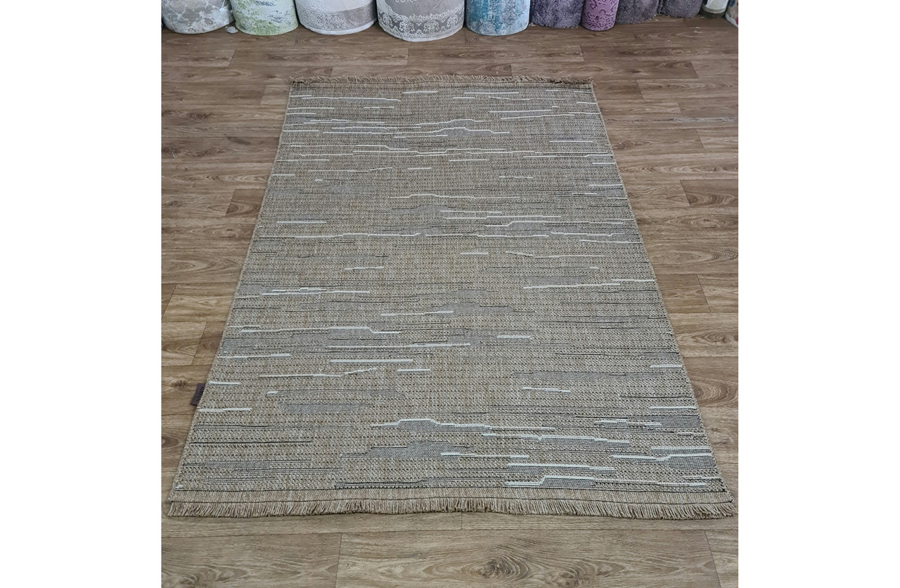 Килим без ворсу цинівка CRAFT 2003 BEIGE, фото 1