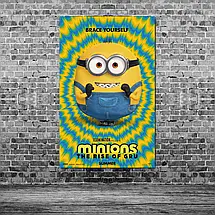 Плакат "Посіпаки: Становлення лиходія, Minions", 60×38см, фото 3