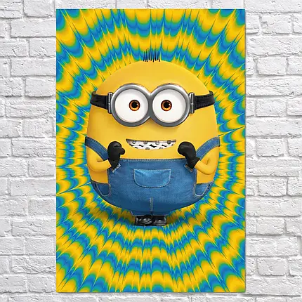 Плакат "Посіпаки, Minions", 60×40см, фото 2