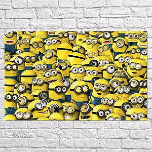 Плакат "Посіпаки, Minions", 38×60см