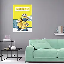 Плакат "Посіпаки, Minions", 60×40см, фото 2