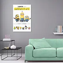 Плакат "Посіпаки, Minions", 60×40см, фото 2