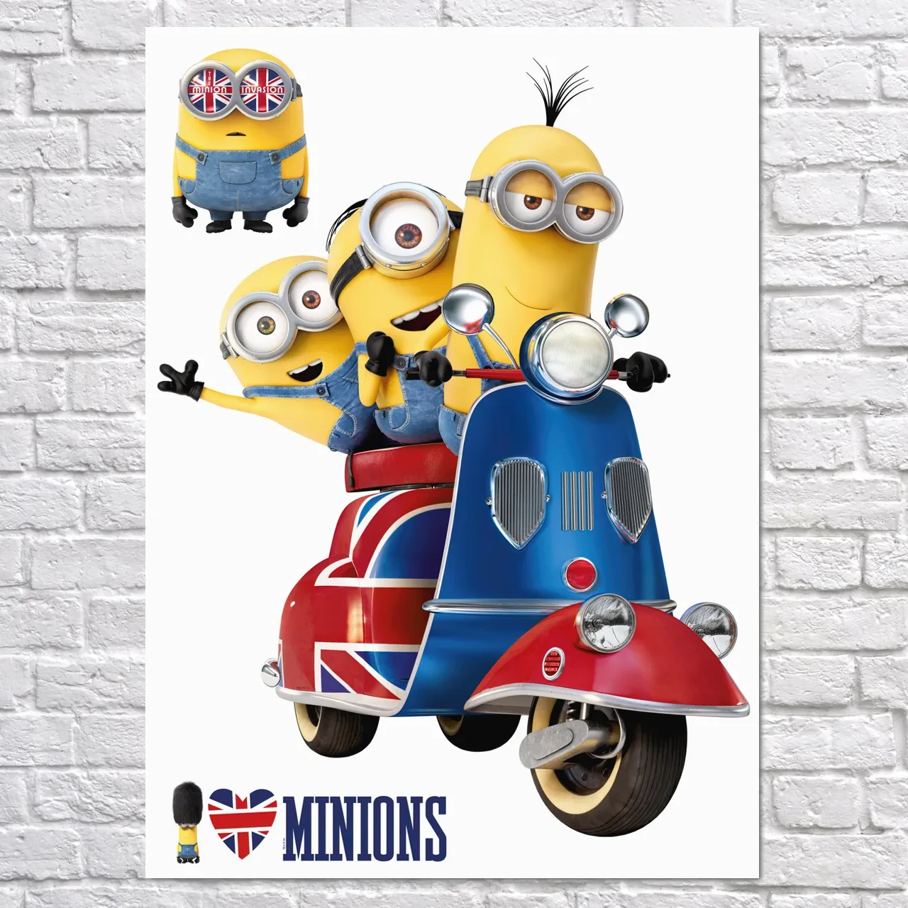 Плакат "Посіпаки, Minions", 60×43см