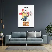 Плакат "Посіпака Карл, Нікчемний Я 2, Despicable Me 2 (2013)", 60×43см, фото 3