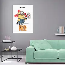 Плакат "Посіпака Карл, Нікчемний Я 2, Despicable Me 2 (2013)", 60×43см, фото 2