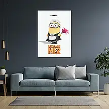 Плакат "Посіпака Філ, Нікчемний Я 2, Despicable Me 2 (2013)", 60×43см, фото 3