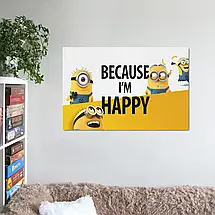 Плакат "Посіпаки, Minions", 39×60см, фото 2