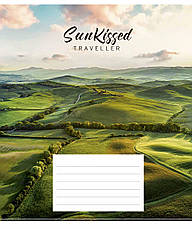 Зошит учнівський Школярик Traveller, 18 аркушів, фото 3