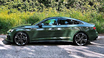 Пороги Audi A5 F5 S-Line/S5 F5 Sportback (2019+) тюнінг обвіс спідниця елерон