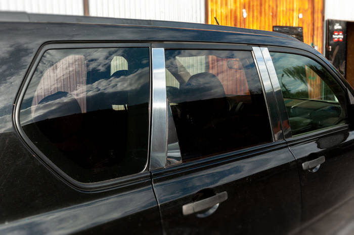 Nissan X-Trail 2007-2014 Молдинг дверных стоек ARS Хром молдинг Ниссан ...