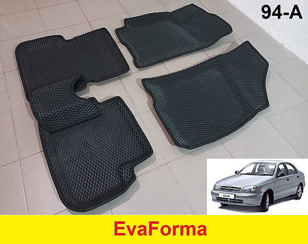 3D килимки EvaForma на ЗАЗ Lanos / Sens '98-, 3D килимки EVA, фото 2
