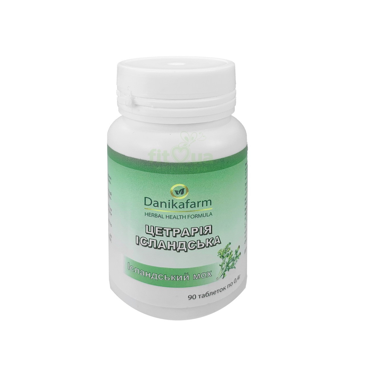 Ісландський мох цетрарія 90 таблеток Данікафарм, фото 1