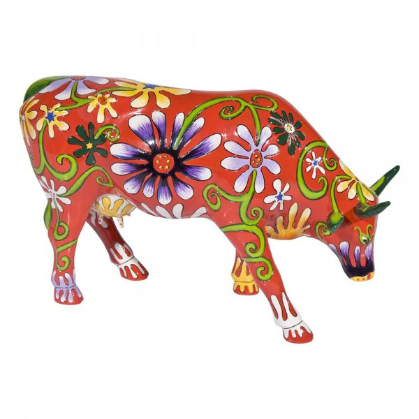 Колекційна статуетка корова "Flower Cow"