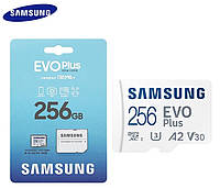 Картка пам'яті Samsung EVO Plus 256Gb (130mb/s)