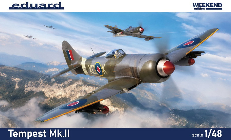 Пластикова модель 1/48 Eduard 84190 британський винищувач Tempest Mk.II