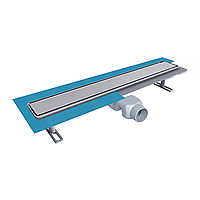 Трап линейный под плитку 2 в 1 - душевой канал нержавеющая сталь 70х500 TILLO TM009-50C (Турция)