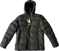 Мужская зимняя куртка олива НОРМА (р-ры: 48-56) A03-6 пр-во Китай