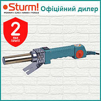 Сварочный аппарат для пластиковых труб Sturm TW7218 1800 Вт. Паяльник для труб с тефлоновыми насадками