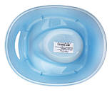Горщик дитячий лагуна (блакитний) (ПолімерАгро), фото 4