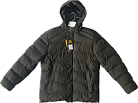 Мужская зимняя куртка олива НОРМА (р-ры: 48-56) A02-6 пр-во Китай