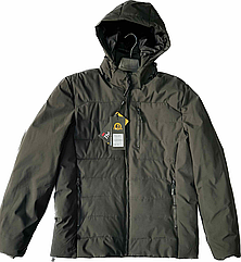 Чоловіча демісезонна куртка олива НОРМА (р-ри: 48-56) 2377-6 вир-во Китай