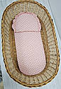 Набір у коляску три предмети (подушка, простирадло, плед-одіяло) муслин, фото 3