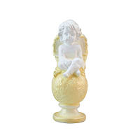 Статуэтка Ангел на шаре (малый) цветной (гипс) AN0021-11(G)