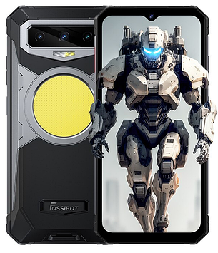 Смартфон Oukitel FOSSiBOT F102 12/256 GB Black NFC 33 W Fast Charge 108MP 6.58" FHD 16500mAh