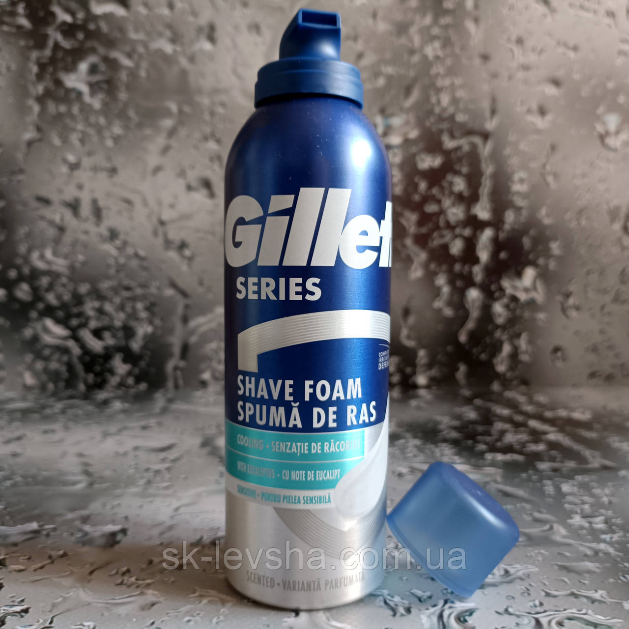Піна для гоління Gillette з евкаліптом 200 мл.