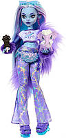 Лялька-монстер хайббі Monster High Doll, Abbey Bominable Yeti with Pet Mammoth Tundra