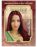 Натуральна Аюрведична фарба для волосся "Вишневе вино" з лікувальними властивостями Aasha Herbals Мідна (664691)