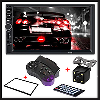 Универсальная сенсорная автомагнитола 2Din 7018B с экраном 7дюймов+ Камера заднего вида, Магнитола на Windows