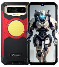 Смартфон Oukitel FOSSiBOT F102 12/256 GB Red NFC 33 W Fast Charge 108MP 6.58" FHD 16500mAh