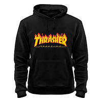 Молодежная Толстовка Thrasher, качественная худи Трешер (трэшэр) от производителя - размер S