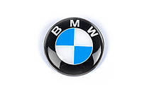 Эмблема БМВ на капот или багажник 83.5мм (турция) ARS Значок БМВ 5 Серия E34