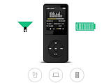 MP3 MP4 плеєр Walkman З РК екраном 32 Gb Чорний, у комплекті є навушники та кабель micro usb, фото 2