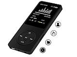 MP3 MP4 плеєр Walkman З РК екраном 32 Gb Чорний, у комплекті є навушники та кабель micro usb, фото 3