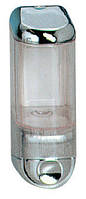 Дозатор жидкого мыла, пластик хром 0,17л acqualba a58300