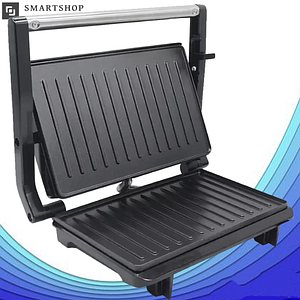 Гриль прижимний Domotec MS-7708, контактний Електричний гриль для дому, електрогриль, сендвичница 1000Вт