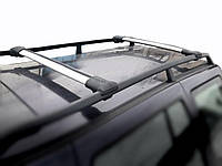 Dacia Sandero 2007-2013 гг. Перемычки на обычные рейлинги без ключа Can V1 (2 шт) до 138 см, Черные TSR