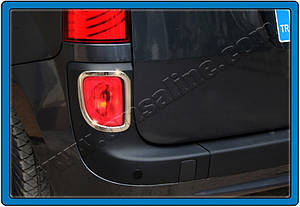 Renault Kangoo 2008-2020 Окантовка задніх рефлекторів ARS Накладки на протитуманки Рено Кенго