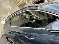 Hyundai Tucson 2021+ Нижняя окантовка окон OmsaLine (6 шт, нерж) ARS Накладки на двери Хюндай Туксон NX4