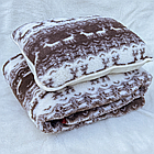 Одеяло з Овчини візерунок Фінська тематика в 2 шари, фото 3