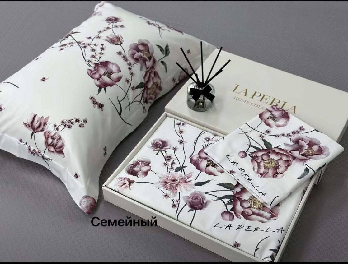 Комплект постільної білизни 150*210 білий La Perla 22874