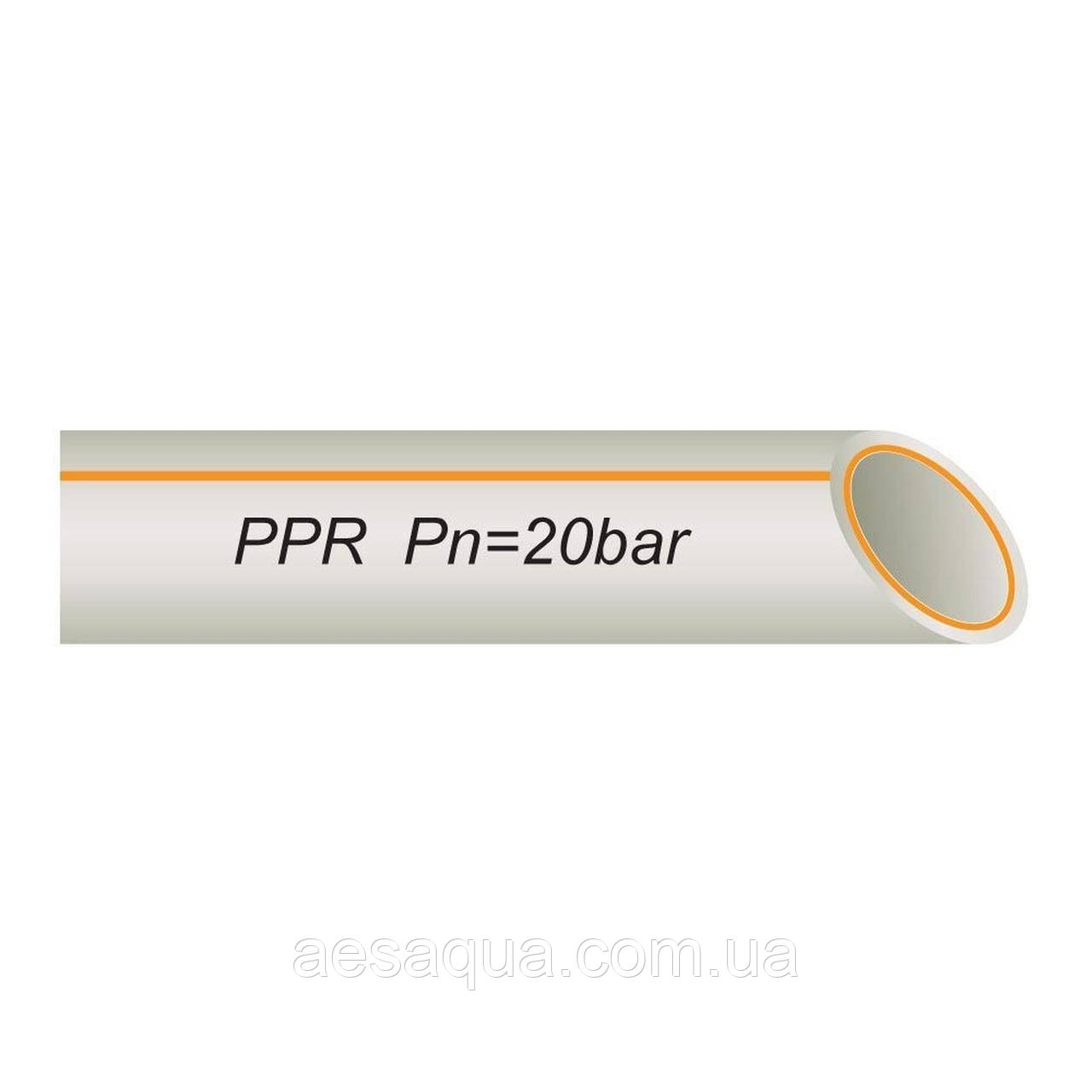 Труба VSplast PPR Fiber PIPE ф25*4.2mm зі скловолокном