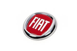 Fiat передня емблема червона (120 мм)