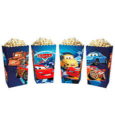 Коробочки для солодощів та попкорну "Тачки", (5 шт.), висота - 12 см., Україна